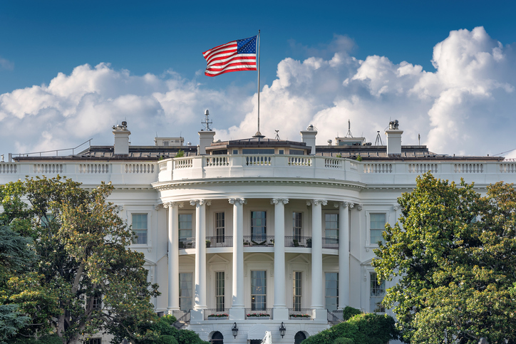 Photo of the White House.