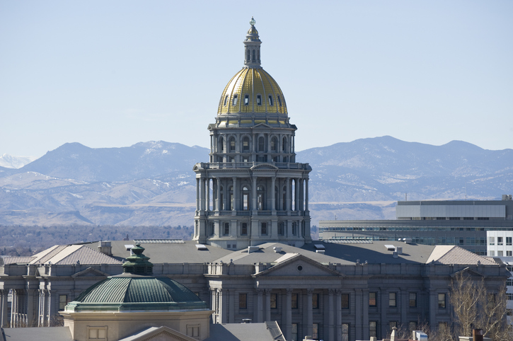 Photo of the Colorado State Capitol building.