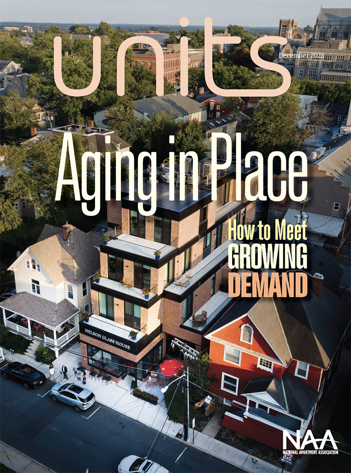units cover december 2023: aging in place