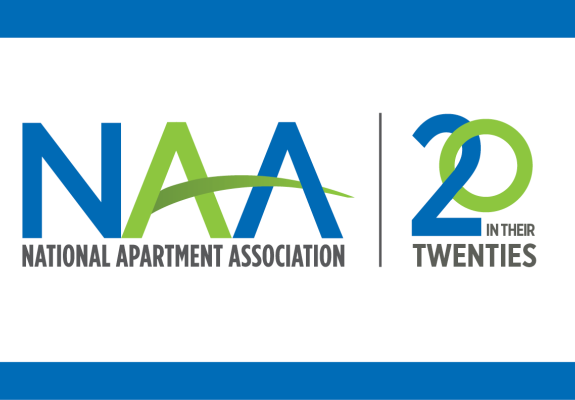 NAA 20 in their 20s logo