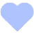 periwinkle heart icon