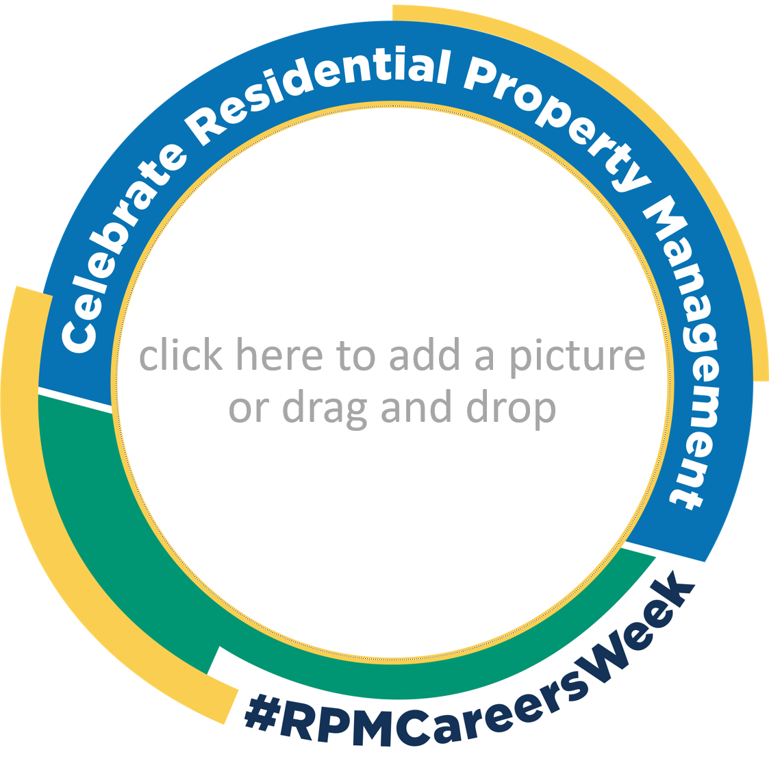rpm careers week profile picture frame