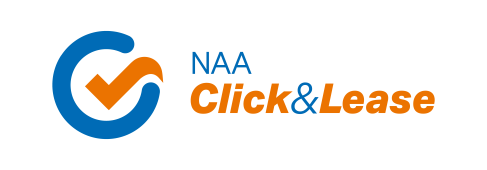 click & lease logo