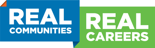 Real Communities, Real Careers logo